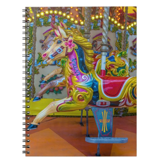 Carnet de chevaux de carrousel (Devant)