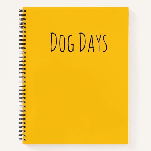 Carnet de chien (Devant)