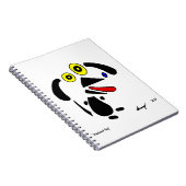 Carnet de chien Abstrait (Côté Droit)