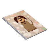 Carnet de chien brun (Côté Droit)