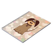 Carnet de chien brun (Côté gauche)