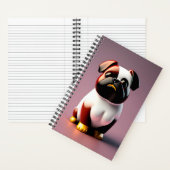 Carnet de chien de caricature mignon (À l'intérieur)
