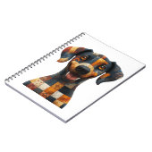 Carnet de chien en écaille (Côté gauche)