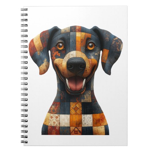 Carnet de chien en écaille (Devant)