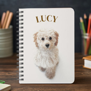 Carnet de chien personnalisé - Photo et nom person