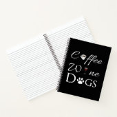 Carnet de chiens de vin de café (Intérieur)