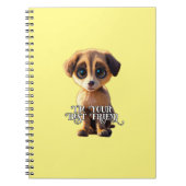 Carnet de chiot mignon (Devant)
