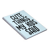 CARNET DE CHOSES MIGNONNES DITES PAR MES ENFANTS (Côté Droit)
