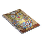 Carnet de Chouette métallique (Côté Droit)