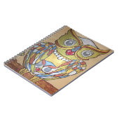 Carnet de Chouette métallique (Côté gauche)