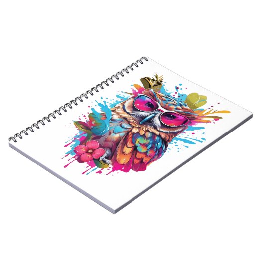 carnet De Chouette "Unique Avec L'Univers" (Côté gauche)