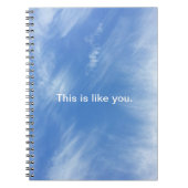 Carnet de ciel - c'est comme vous (Devant)