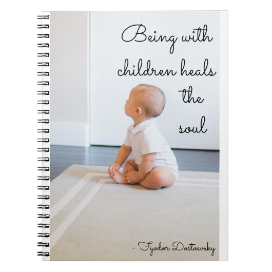 Carnet de citation de bébé (Devant)