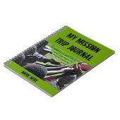 Carnet de citation de JIM Elliot de missionnaire (Côté gauche)