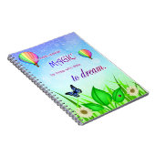 Carnet de citations de rêve inspirant (Côté Droit)