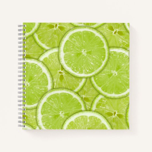Carnet de citron vert frais (Devant)