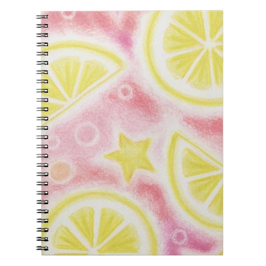 Carnet de citrons roses (Devant)