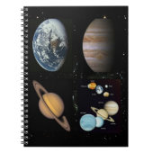 Carnet de collage du système solaire Planètes (Devant)