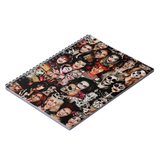 Carnet de collage Halloween (Côté gauche)