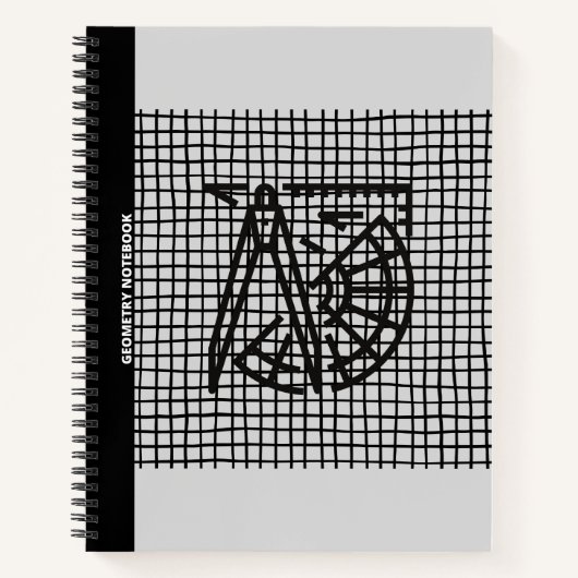 CARNET DE COMPASSE GÉOMÉTRIQUE ET PROTRACTEUR (GRI (Devant)