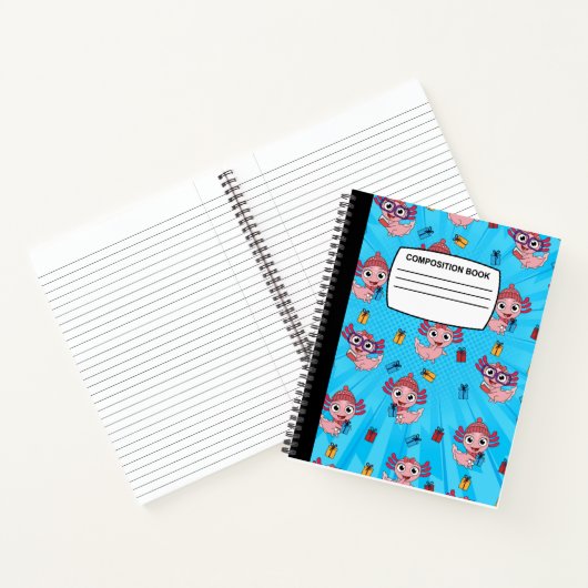 Carnet de composition Axolotl (Intérieur)