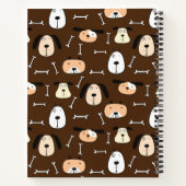 Carnet de composition de collie à barreaux (Dos)