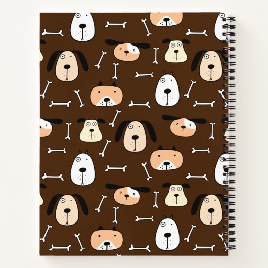 Carnet de composition de collie à barreaux (Dos)