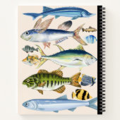 Carnet de composition de la spirale de poisson (Dos)