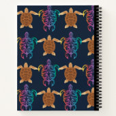 Carnet de composition de la spirale de tortue (Dos)