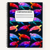 Carnet de composition de la spirale de tortue (Devant)