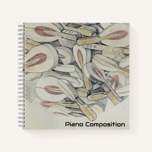 Carnet de composition de piano (Devant)