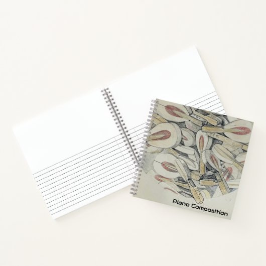 Carnet de composition de piano (Intérieur)