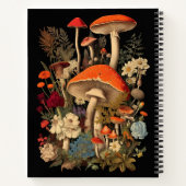 Carnet de composition des champignons vintages (Dos)