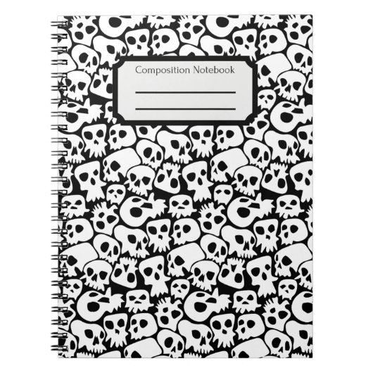 Carnet de composition des crânes (Devant)