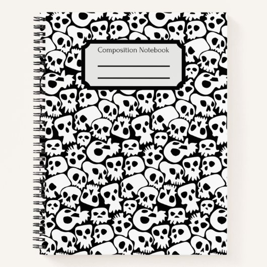 Carnet de composition des crânes (Devant)