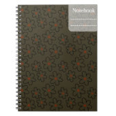 Carnet de composition des fleurs (Devant)