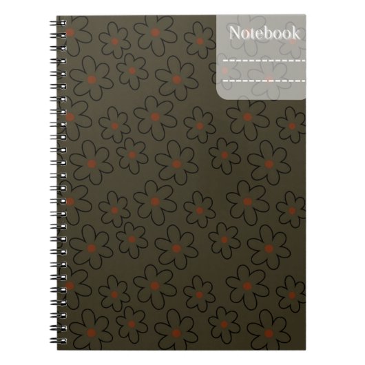 Carnet de composition des fleurs (Devant)