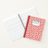 Carnet de composition des fraises (Intérieur)