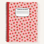 Carnet de composition des fraises (Devant)