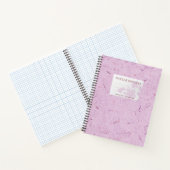 Carnet de composition en papier Mulberry rose Élég (Intérieur)