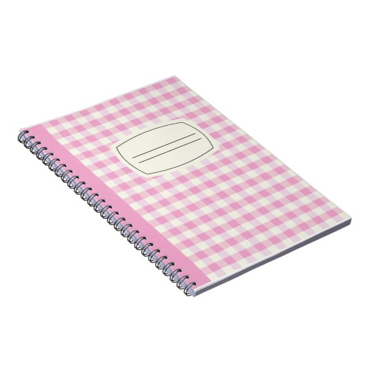 Carnet de composition en plaqué rose (Côté Droit)