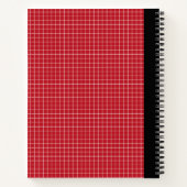 Carnet de composition en spirale de papier de couv (Dos)