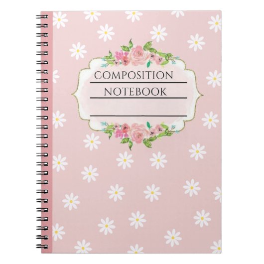 carnet de composition florale (Devant)