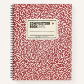 Carnet de composition magenta (Devant)