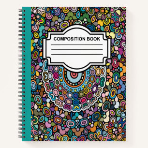 Carnet de composition Mandala Spiral