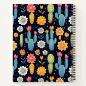 Carnet de composition Motif de Cactus (Dos)