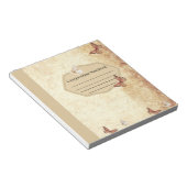 carnet de composition papillon vintage (Incliné)