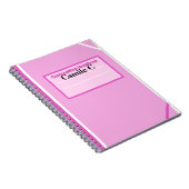 Carnet de composition personnalisée Bubblegum (Côté Droit)