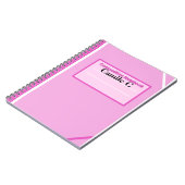 Carnet de composition personnalisée Bubblegum (Côté gauche)