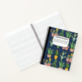 Carnet de composition spirale de Cactus (Intérieur)